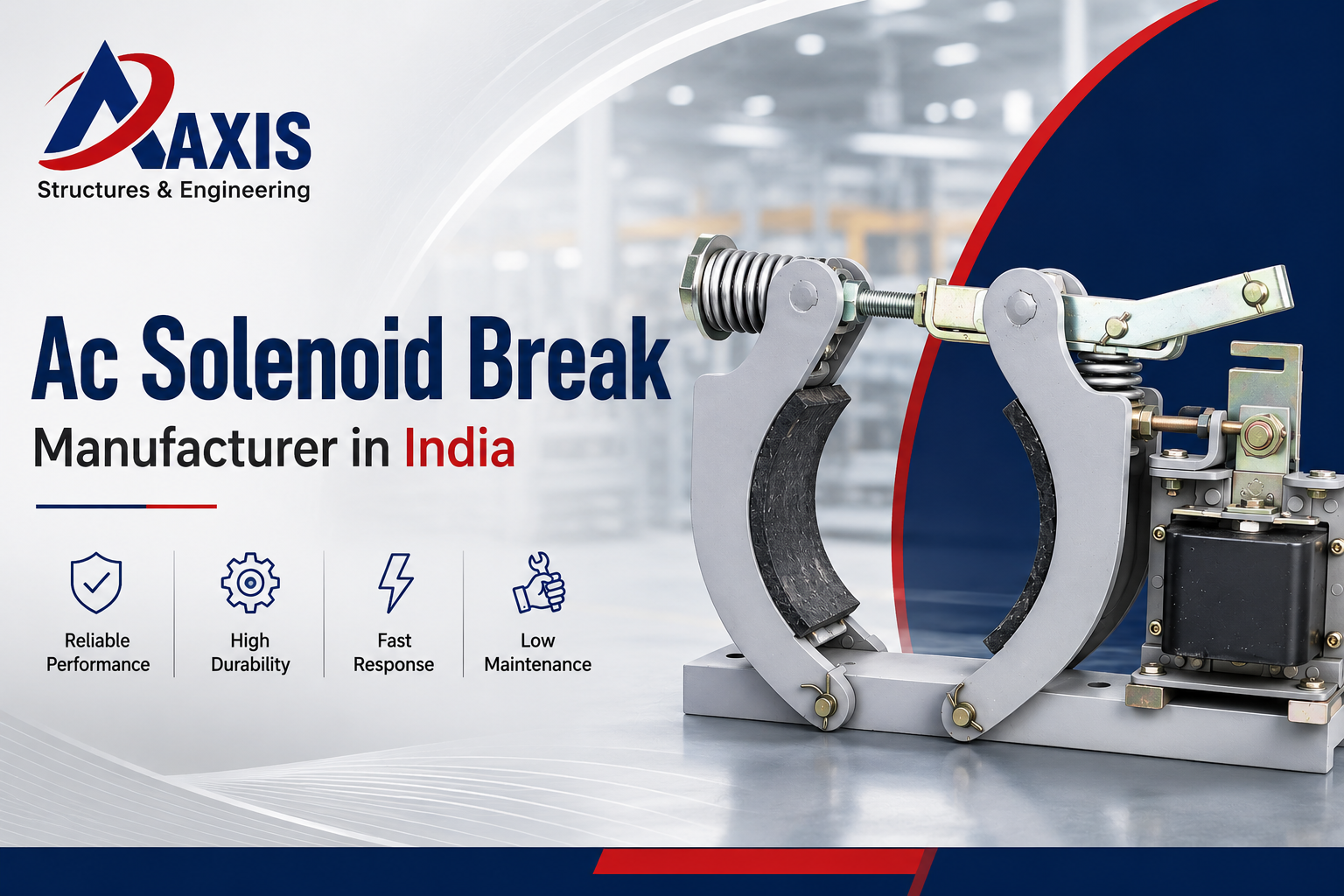 AC Solenoid Brake Manufacturer in India offering reliable industrial crane braking solutions