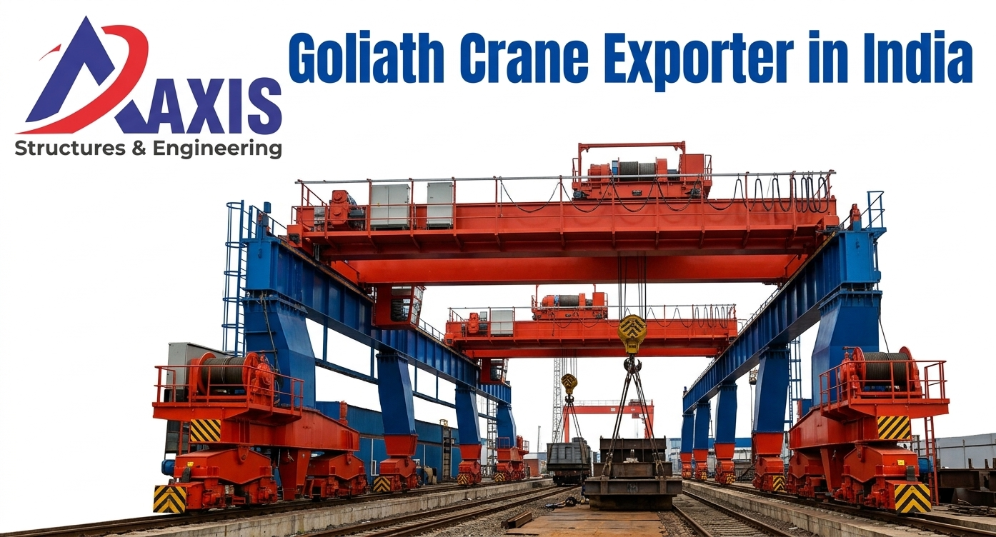 Goliath Crane Exporter in India for Global Industrial Applications