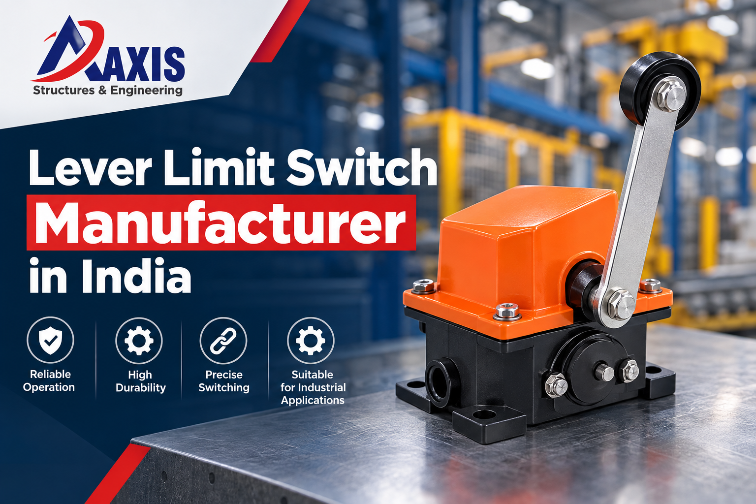 Lever Limit Switch Manufacturer in India – Axiscranes Crane Safety Solutions