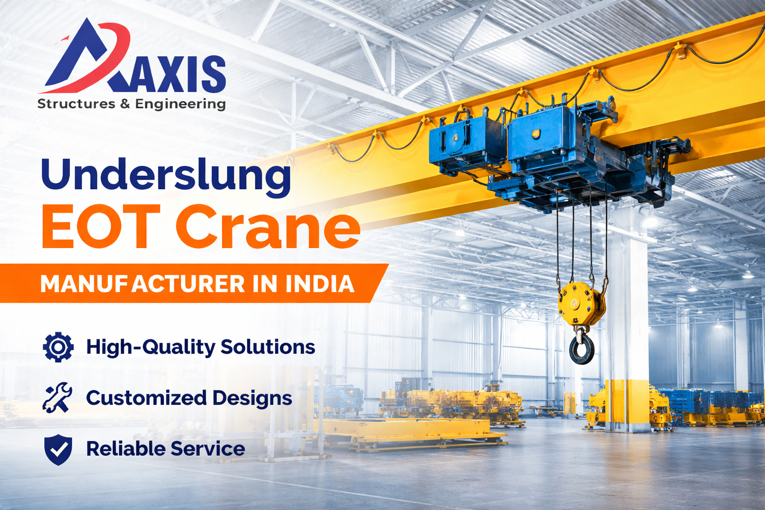 Underslung EOT Crane Manufacturer in India