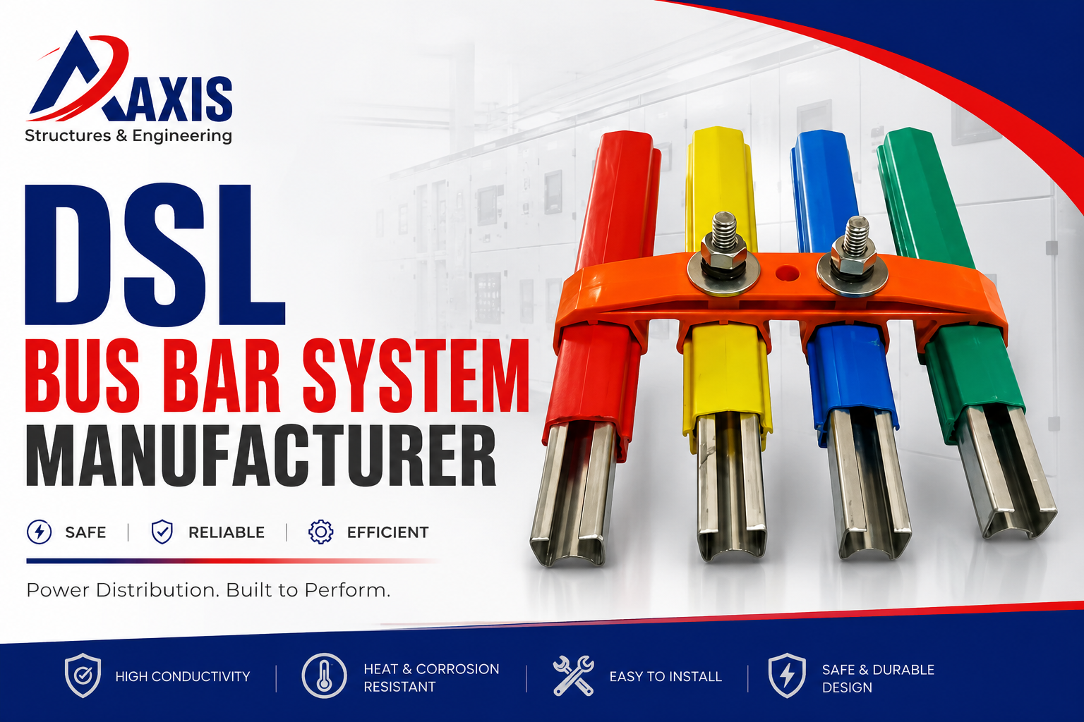 DSL Bus Bar System Manufacturer in India providing reliable industrial power distribution solutions for cranes and material handling equipment