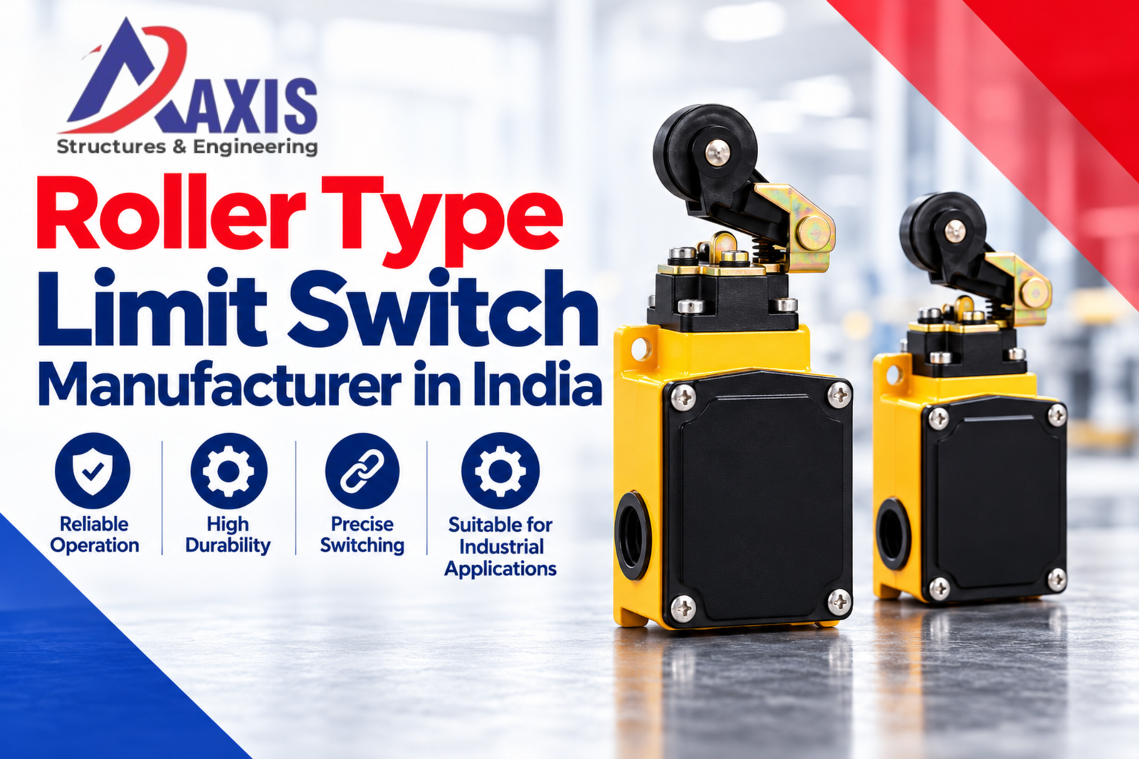 Roller Type Limit Switch Manufacturer in India | Axis Cranes